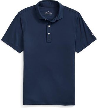 Brooks Brothers Solid Performance Series Polo in Medieval Blue at Nordstrom, Size Xx-Large