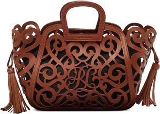 Ralph Lauren Borsa tote in pelle - Marrone