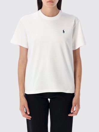 Polo Ralph Lauren Dropped-Shoulder Cotton T-Shirt with Embroidered Logo