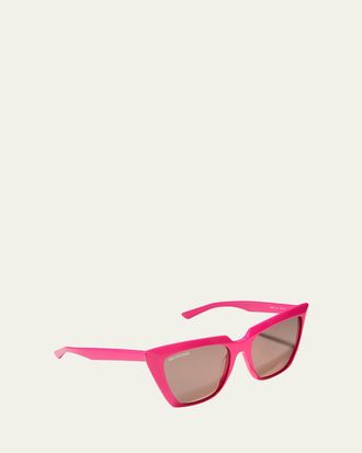 Balenciaga Cat-Eye Acetate Sunglasses