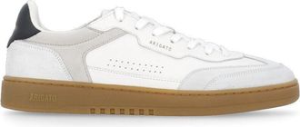 Axel Arigato White Leather Sneakers With Contrasting Suede Inserts