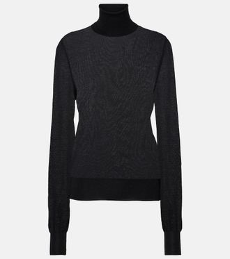 The Row Eva cashmere turtleneck sweater