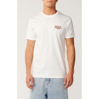 Rip Curl Air Shred Cotton Graphic T-Shirt in Bone at Nordstrom, Size Xx-Large
