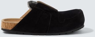 Balenciaga Dumbo suede slides