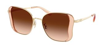 Coach HC7188 CDP51 900574 Womens Sunglasses Gold Size 50