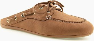 Sperry Top-Sider Womens Sperry Slimboat Leather Womens Tan Mules - Brown - Size: UK 8 / eu 41.5 / us 10.5