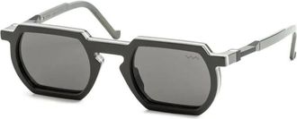 Vava Rechthoekige Zonnebril - unisex - Zonnebrillen - Grijs - 50 MM - Accessoires