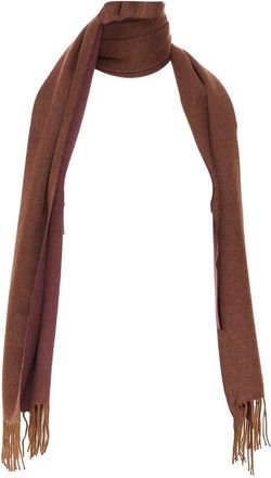 Loro Piana Baby Cashmere Fringed Long Scarf (Authentic Pre-Loved)