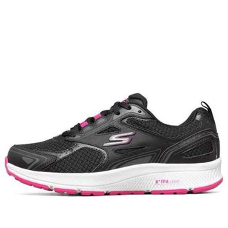 Skechers (WMNS) Skechers Go Run Consistent Black White Pink 128075-BKPK