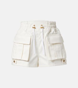 Balmain Shorts cargo di jeans
