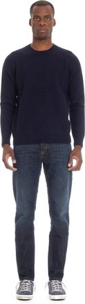 Drumohr Supersoft Brushed Wool Crewneck Sweater