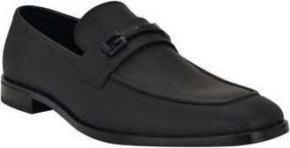 Guess Hollas Bit Penny Loafer in Blk01 - Black Saffiano Texture at Nordstrom Rack, Size 10.5