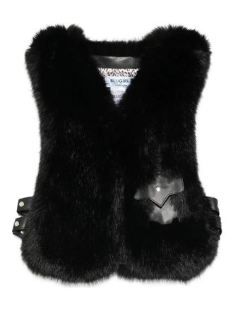 Blugirl Gilet con scollo a V - Nero