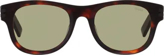 Ermenegildo Zegna Green Square Mens Sunglasses EZ0268 54N 54