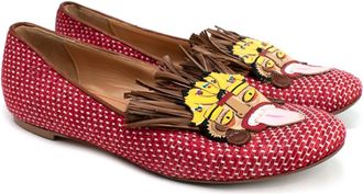 Dsquared2 DSquared2 Tribal Tiki Ballerina Flats Size 39