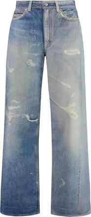 Our Legacy Heren, Jeans, Blauw, Maat: W36 Katoen