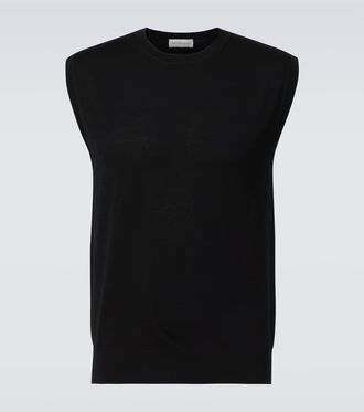 Dries Van Noten Cotton sweater vest