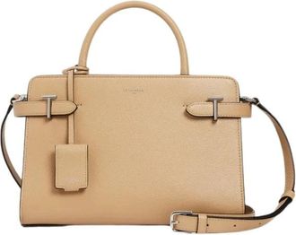 Le Tanneur Emilie Handtas - Dames - Handtassen - Beige - ONE Size - Leer - Tassen