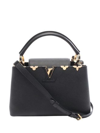 Louis Vuitton 2021-2025 Taurillon Capucines MM satchel - Black
