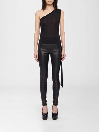 Rick Owens Rick Owens DRKSHDW Top a monospalla in cotone