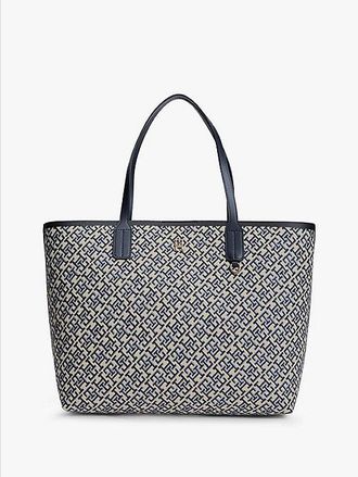 Tommy Hilfiger Hilfiger Icon TH Monogram Jacquard Tote Bag