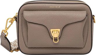 Coccinelle Crossbody Tas - Dames - Schoudertassen - Bruin - ONE Size - Leer - Tassen