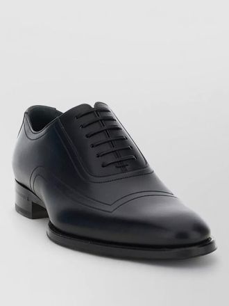 Gucci leather oxford shoes