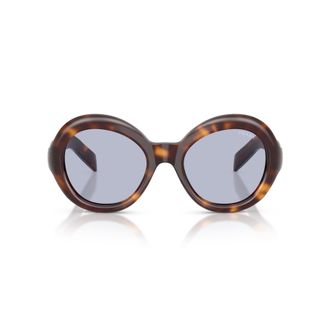 Prada 0pr D08su Round Acetate Sunglasses