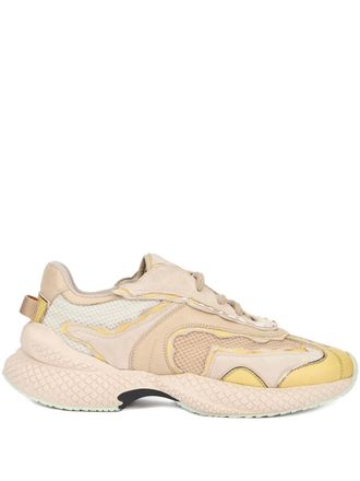Roberto Cavalli chunky-sole sneakers - women - Fabric/Fabric/Rubber - 40 - Neutrals