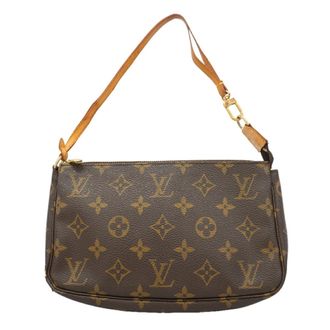 Louis Vuitton Brown Pouch (Pre-Owned)