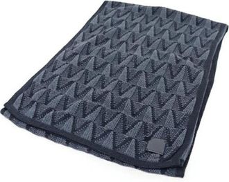 Louis Vuitton Pre-owned Cashmere scarves - unisex - Vintage Accessoires - Grijs - ONE Size - Katoen - Vintage