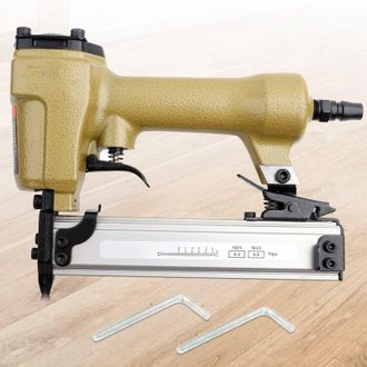 OEM Grapadora Neum&aacute;tica 2 En 1 60-100 Psi - Longitud De Clavo 10-25 Mm - Herramienta Para Muebles Y Decoraci&oacute;n De Interiores - Ergon&oacute;mica Y Potente -crezu