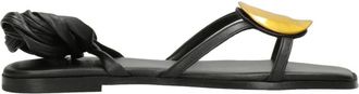 Vic Mati&eacute; Schoenen, Dames, Zwart, 36 EU, Leer, Vic Matie Sandalen Zwart