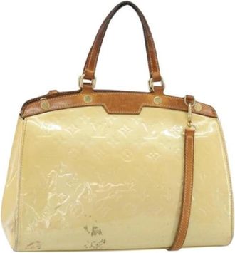 Louis Vuitton Pre-owned Handbags, female, Beige, Size: ONE SIZE Pre-owned Vintage Handbag