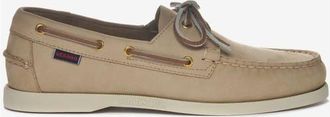 Sebago Docksides Portland Nubuck Boat Shoes in Beige Camel at Nordstrom, Size 10.5M