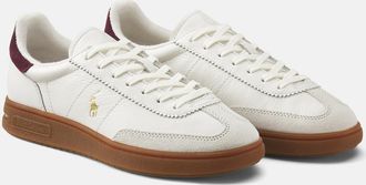 Ralph Lauren Leren sportschoenen Bedford PP