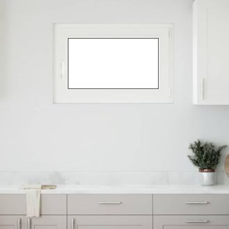 Berkfield Home Basement Window RISOR 90x60 cm Tilt&Turn DIN Right Anthracite