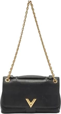 Louis Vuitton Pre-owned Shoulder Bags, female, Black, Size: ONE SIZE Pre-owned Very Chain Shoulder Bag