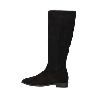 Stefano Lauran Schoenen, Dames, Zwart, 41 EU, Wol, Elegante hoge laarzen voor stijlvolle vrouwen