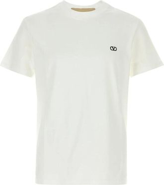 Valentino Hombre, Camisetas, Blanco, Talla: S