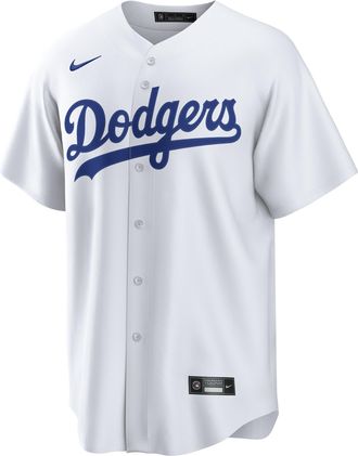 Nike Los Angeles Dodgers Nike Mens MLB Replica Jersey in White | RP26LDHOLD-PV6