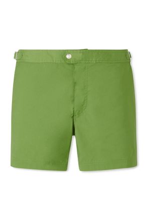 Tom Ford Straight-Leg Mid-Length Swim Shorts