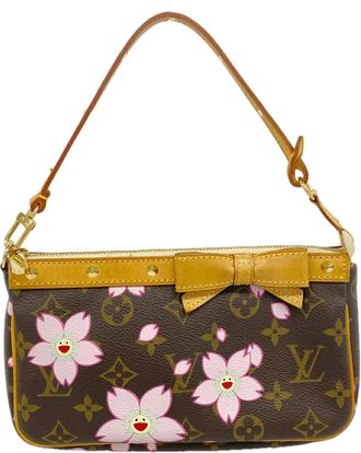 Louis Vuitton Brown Pouch (Pre-Owned)