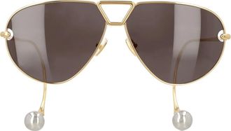 Bottega Veneta Sunglasses, female, Yellow, Size: ONE SIZE Bottega Veneta Sunglasses Golden