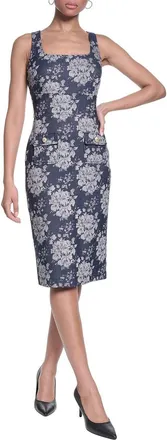 Karl Lagerfeld Karl Lagerfeld Denim Sheath Dress
