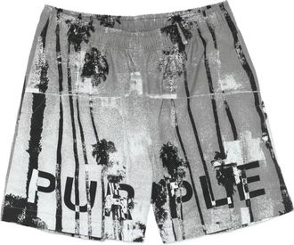 Purple All-Around Short - Heren - Korte Broeken - Veelkleurig - 2XL - Polyester - Korte Broeken