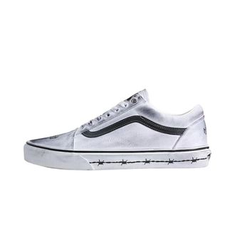 Vans Schoenen, Heren, Wit, 36 EU, Leer, Old Skool Dues Paid