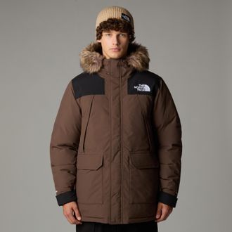 The North Face Mens McMurdo Parka - Dark Brown - Size Medium
