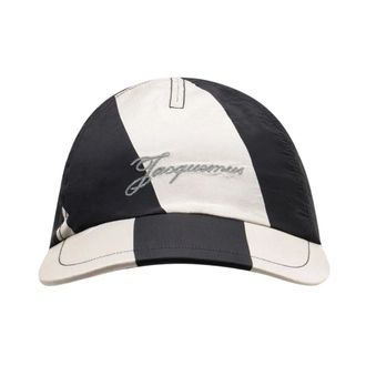 Jacquemus Caps, female, White, Size: 58 CM La Casquette Baluchon