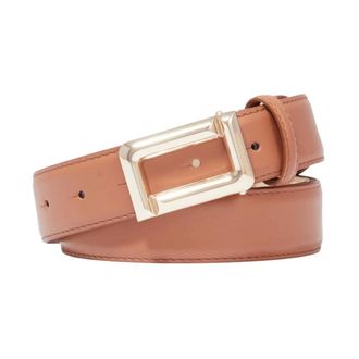 Lancel Ang&egrave;le Riem - Dames - Accessoires - Bruin - Maat: 115 CM Leer
